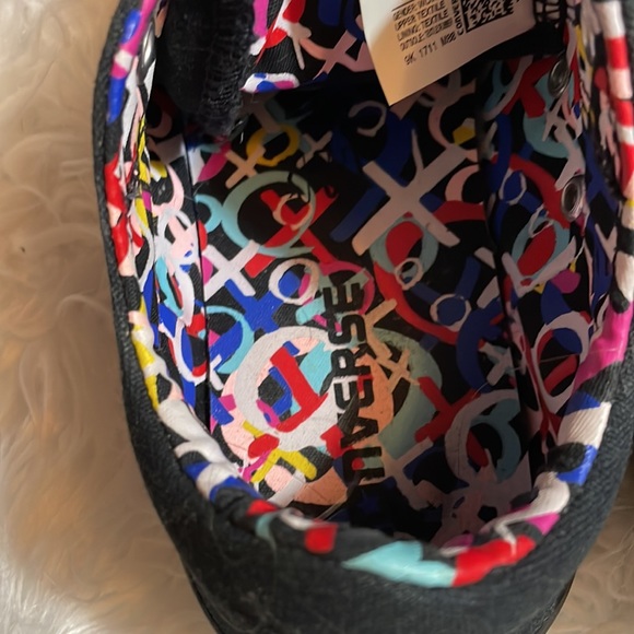 Sz 8 Black Converse - Picture 5 of 9